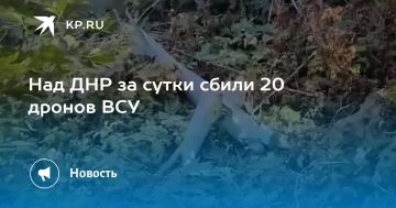 Над Донецкой Народной Республикой за сутки система «Купол Донбасса» и сводные мобильные огневые группы уничтожили 20 беспилотных летательных аппаратов противника