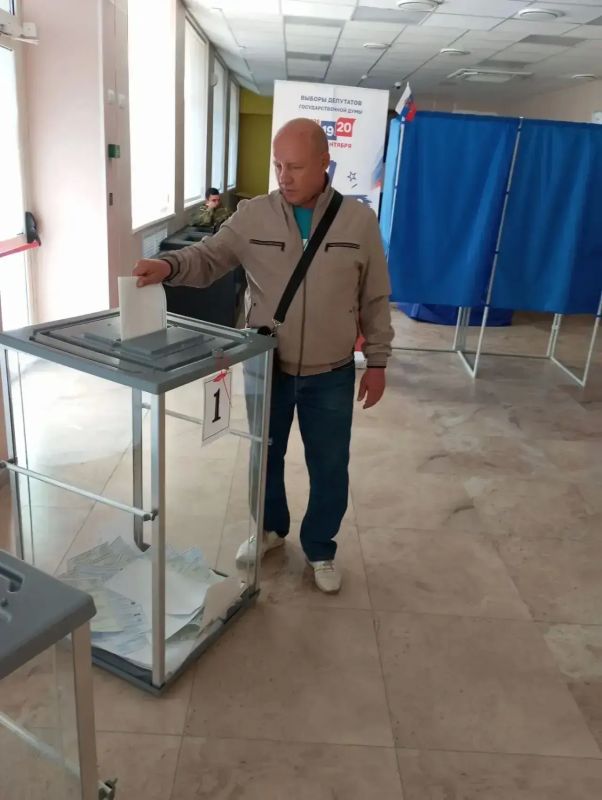 Депутаты Новоазовского муниципального совета исполнили свой гражданский долг, проголосовав на выборах депутатов Государственной Думы Российской Федерации