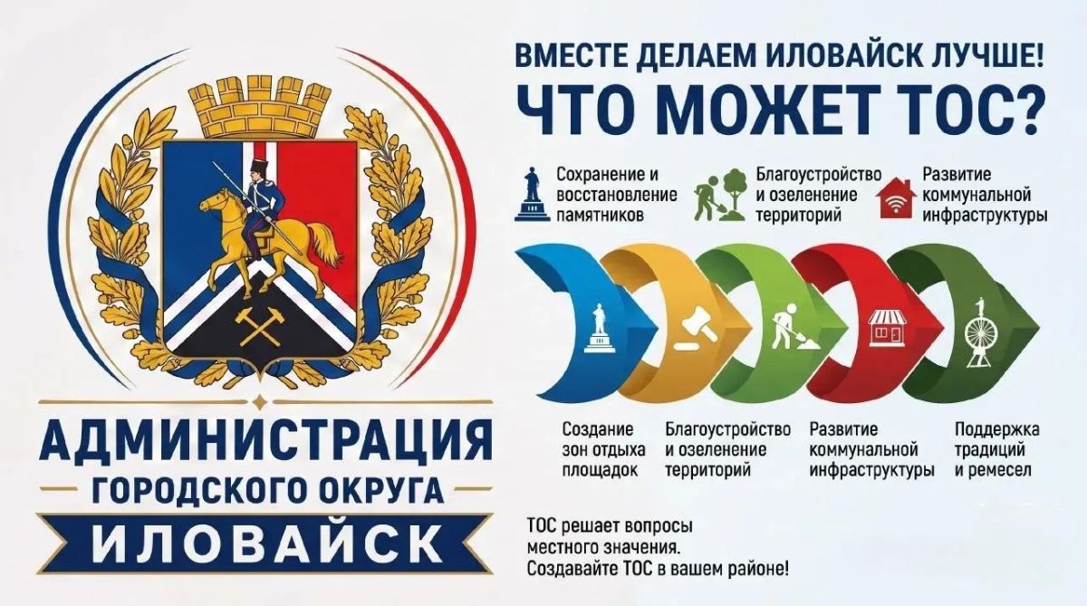 Территориальное общественное самоуправление (ТОС) — это отличная возможность влиять на жизнь своего городского округа, решать местные проблемы и улучшать качество жизни