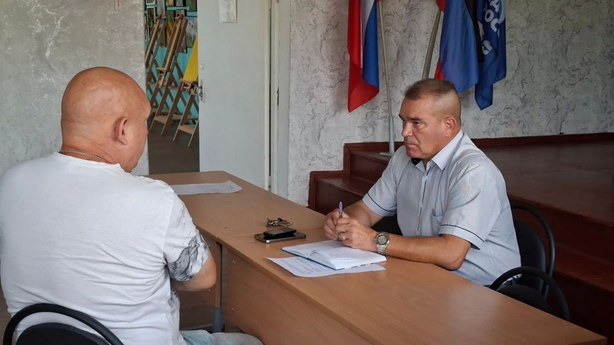 В городском округе Иловайск состоялась рабочая встреча с представителем ГУП ДНР «Вода Донбасса»
