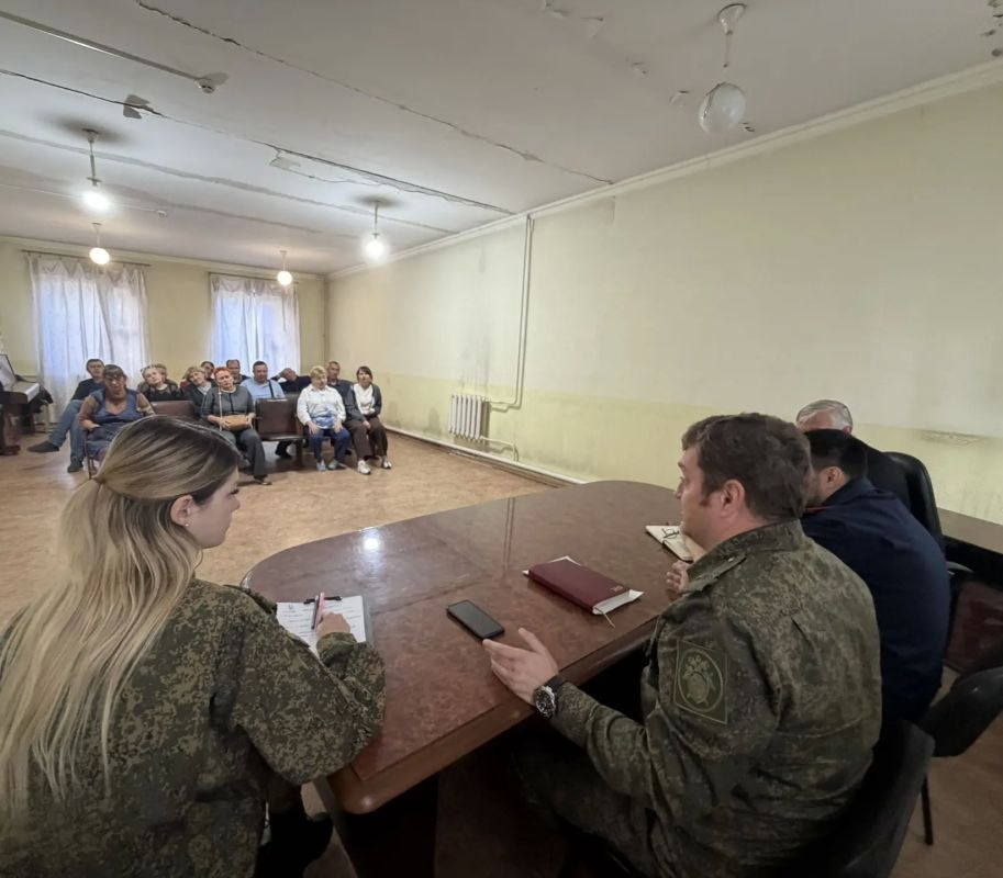 О результатах рабочего визита руководителя СУ СК РФ по ДНР на предприятие ООО «ЦОФ «ПРОЛЕТАРСКАЯ» О результатах рабочего визита руководителя СУ СК РФ по ДНР на предприятие ООО «ЦОФ «ПРОЛЕТАРСКАЯ»