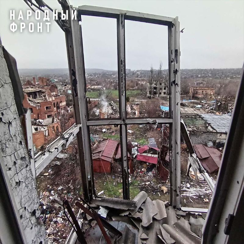 На кадрах — зона боевых действий На кадрах — зона боевых действий