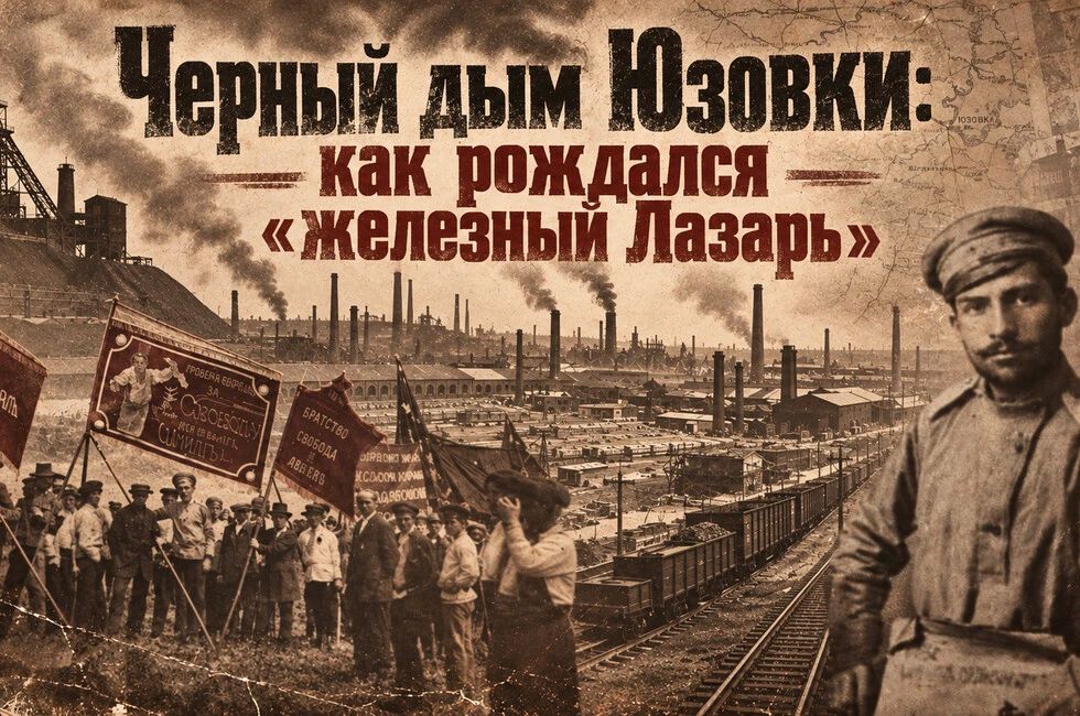 Черный дым Юзовки: как рождался «железный Лазарь»