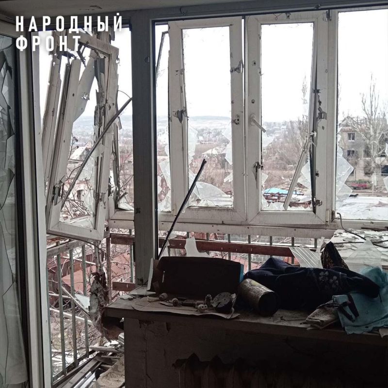 На кадрах — зона боевых действий