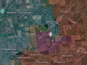 Продвижение ВС РФ в Доброполье