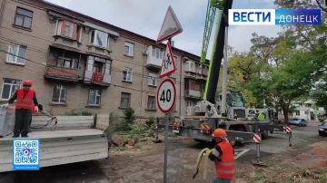 Вадим Топалов: В Ленинском районе Донецка меняют кровлю