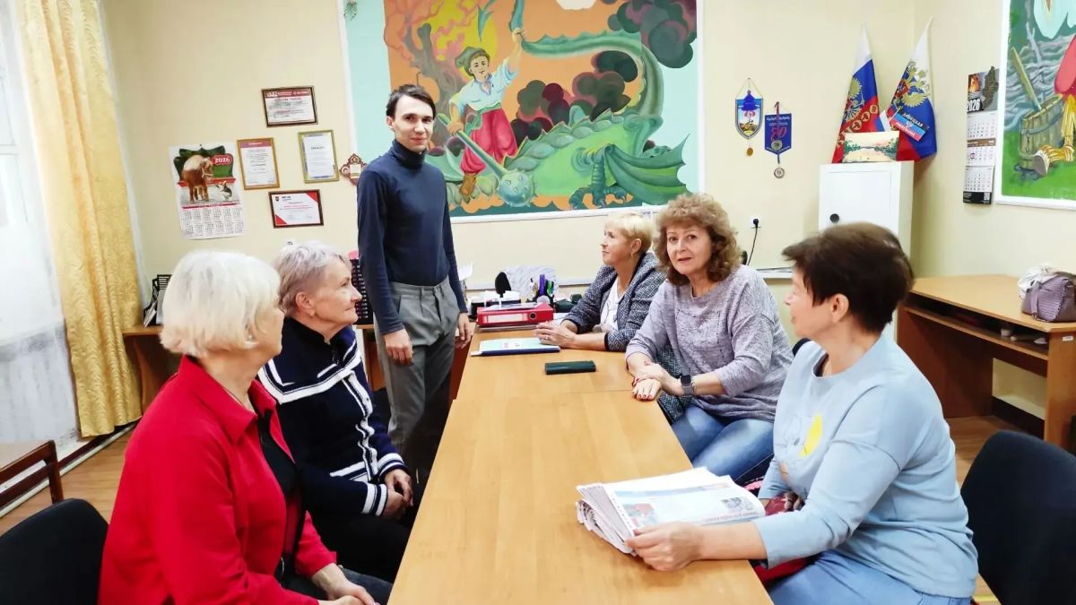 Лидер общественного мнения Виталий Коссе провел встречу с ветеранами Филиала №6 «Комсомольское рудоуправление» ООО «ЮГМК Донецк»
