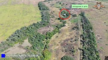 57 мсп и Кубанские артиллеристы уничтожают личный состав и антенну связи ВСУ