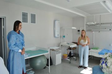 Таисия Чернявская посетила Волновахскую центральную районную больницу