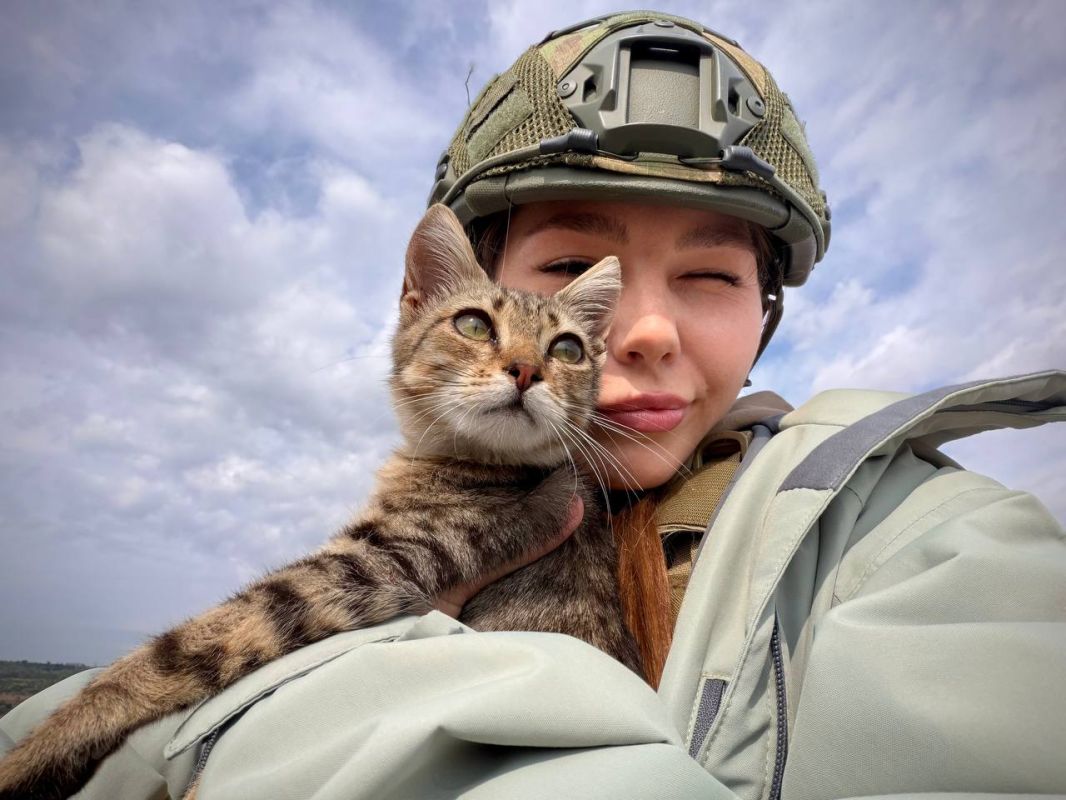 Марьяна Наумова: Боевая единица БАРС ДНР - Кот радиолокационной наземной разведки, ведет наблюдение за передвижением вражеских мышей и охраняет позиции от несанкционированного проникновения