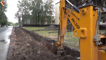 Игорь Мартынов: В Енакиево продолжается благоустройство центральной площади