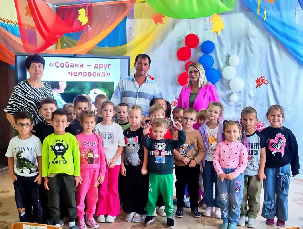 «Собака — друг человека»: Встреча с кинологом в детском саду