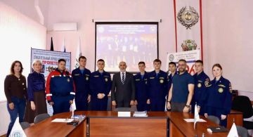 Встреча отряда «Прометей» с директором института