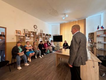 Сергей Юзвинкевич: Провел встречу с жителями с. Октябрьское