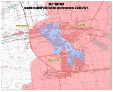 Российские войска активно уничтожают окруженную в Доброполье группировку ВСУ, сообщает Минобороны РФ
