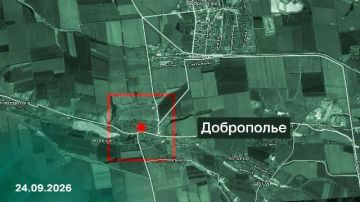 Российские войска освободили село Доброполье в ДНР
