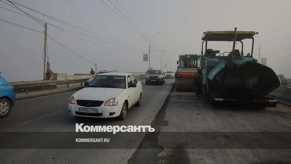 Ремонтные работы на Димитровском мосту в Новосибирске перешли в завершающую стадию