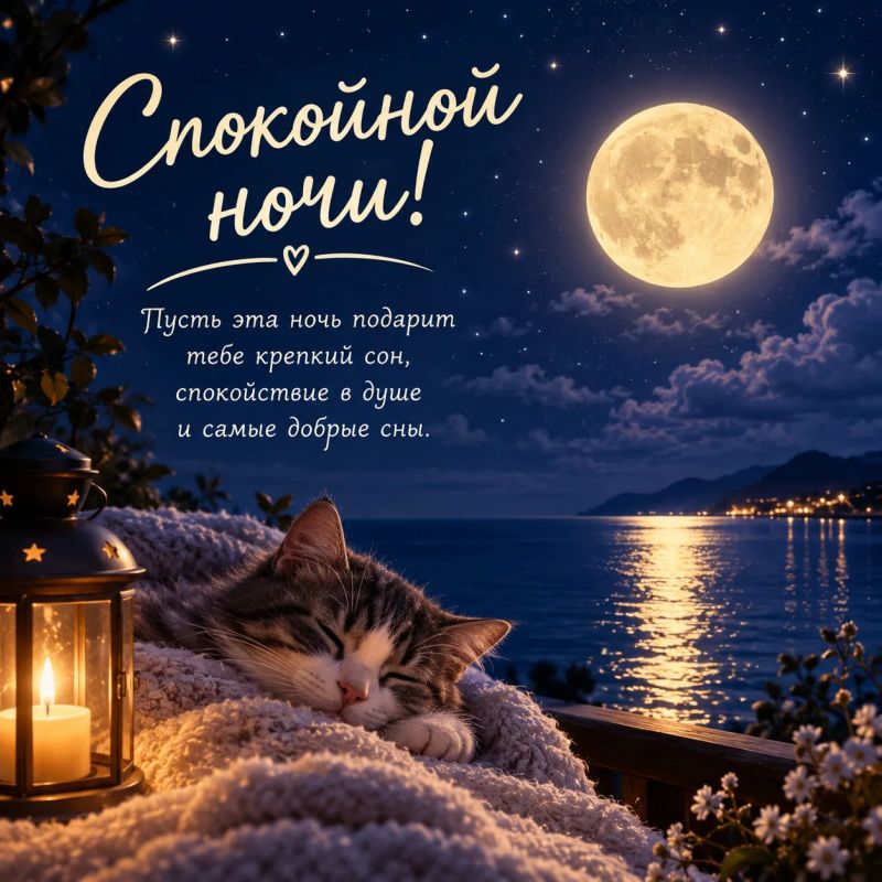Пусть все заботы останутся до завтра, а сегодня будет только отдых и сладкий сон!