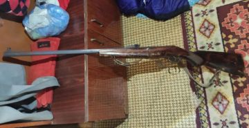 Полицейские изъяли незаконно хранящееся оружие у жителя Мангуша