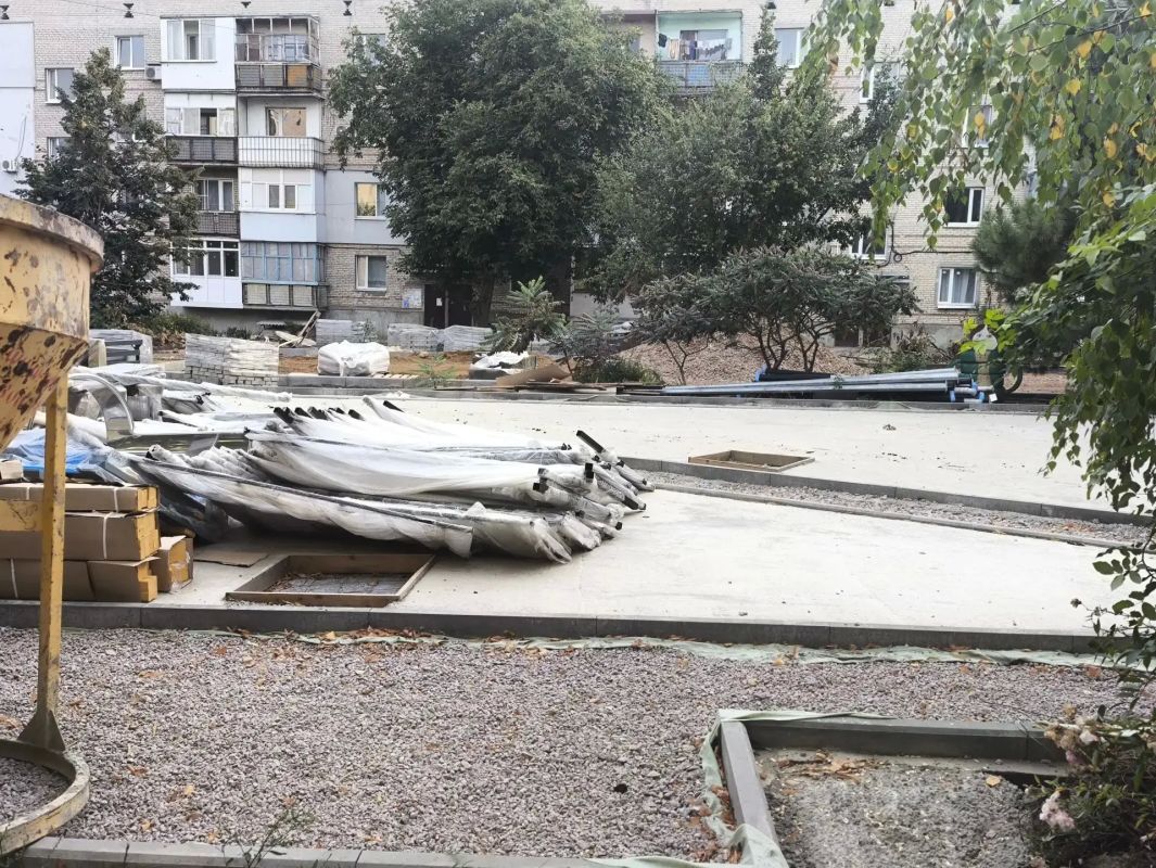 Новая точка притяжения: на улице Ленина в Волновахе создают современное пространство для спорта и отдыха