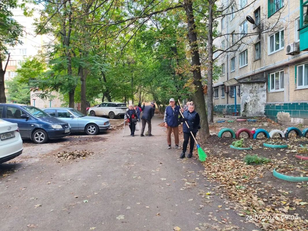 Елена Рязанцева: Спасибо большое сотрудникам жилищных организаций за наведение чистоты и порядка во дворах Пролетарского района! Елена Рязанцева: Спасибо большое сотрудникам жилищных организаций за наведение чистоты и порядка во дворах Пролетарского района!