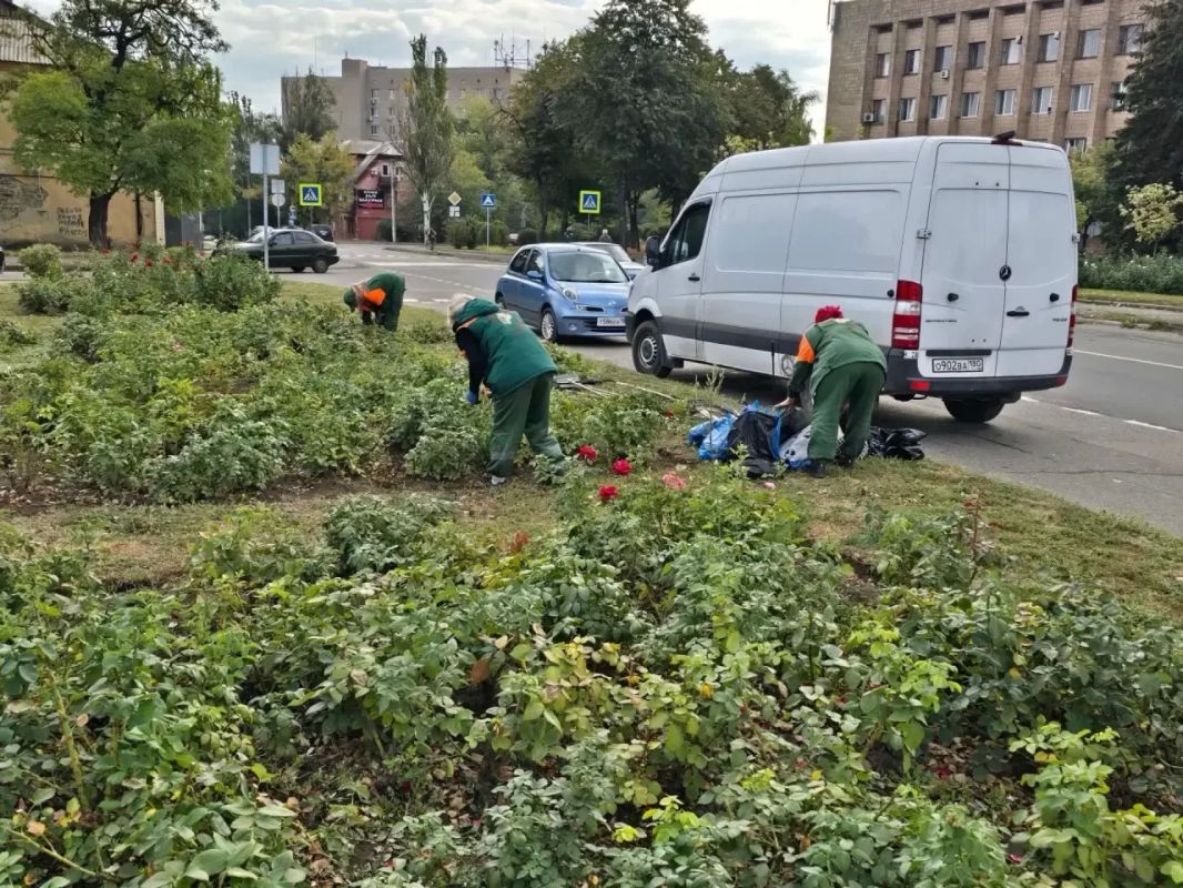 Субботник в Донецке!. Сотрудники Управы Ленинского внутригородского района Администрации городского округа Донецк, заместитель главы администрации городского округа Донецк Светлана Везденко, представители ТОС № 2 совместно с... Субботник в Донецке!. Сотрудники Управы Ленинского внутригородского района Администрации городского округа Донецк, заместитель главы администрации городского округа Донецк Светлана Везденко, представители ТОС № 2 совместно с...