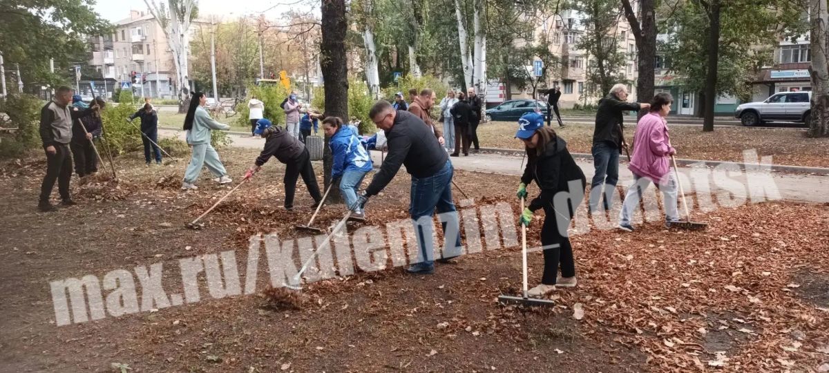 Алексей Кулемзин: Субботник во всех районах Донецка! Алексей Кулемзин: Субботник во всех районах Донецка!