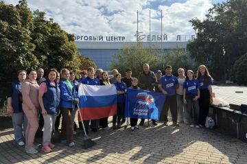 Донецк наводит чистоту! Ворошиловский район обновился силами активистов партии и жителей