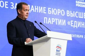 Дмитрий Медведев: «Единая Россия» получила исторический результат на выборах в Госдуму