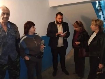 В рамках проекта «Управдом» заместитель руководителя Управы Александр Поддубный встретился с жителями района