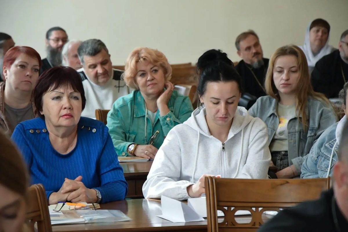 На днях в Донецке при поддержке Международного грантового конкурса «Православная инициатива» прошёл семинар для наставников курсов подготовки к рождению ребёнка «Рождество» На днях в Донецке при поддержке Международного грантового конкурса «Православная инициатива» прошёл семинар для наставников курсов подготовки к рождению ребёнка «Рождество»
