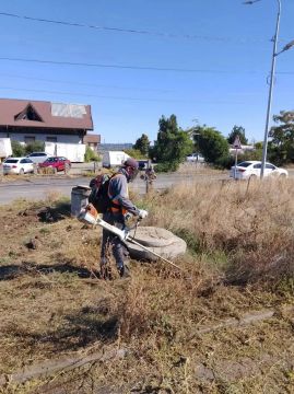 На выходных в Мариуполе благоустроили очередные общественные пространства