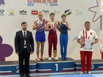 Гимнаст из ДНР взял серебро на Первенстве России в Уфе