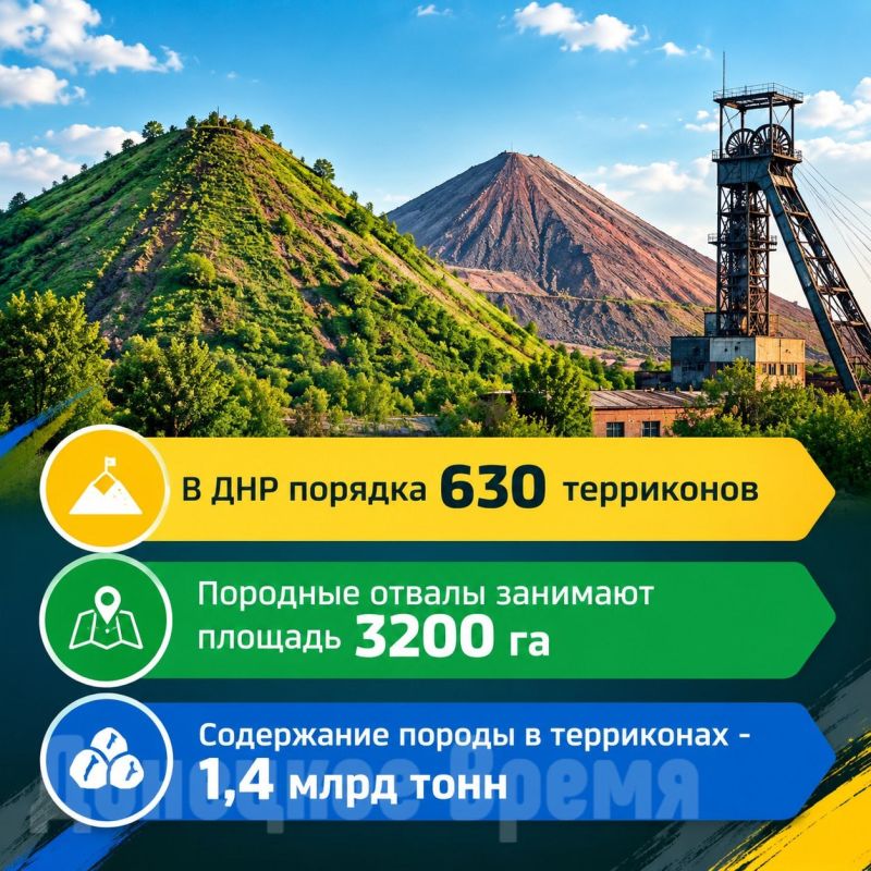 От сырья для керамики до редкоземельных металлов: какую пользу таят в себе терриконы Донбасса