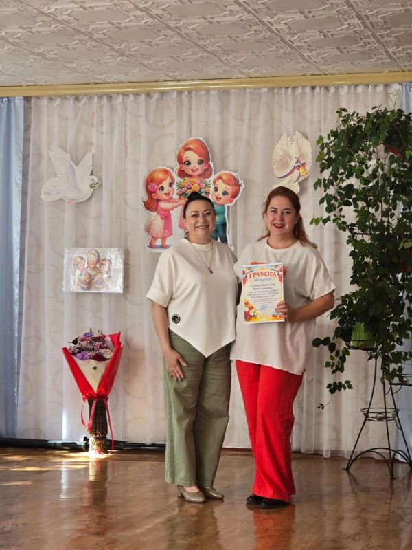 В детских садах Ждановки отметили День дошкольного работника В детских садах Ждановки отметили День дошкольного работника
