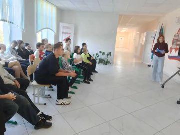 В школе Стародубовки прошла слайд-экскурсия «Донбасс — сердце России»