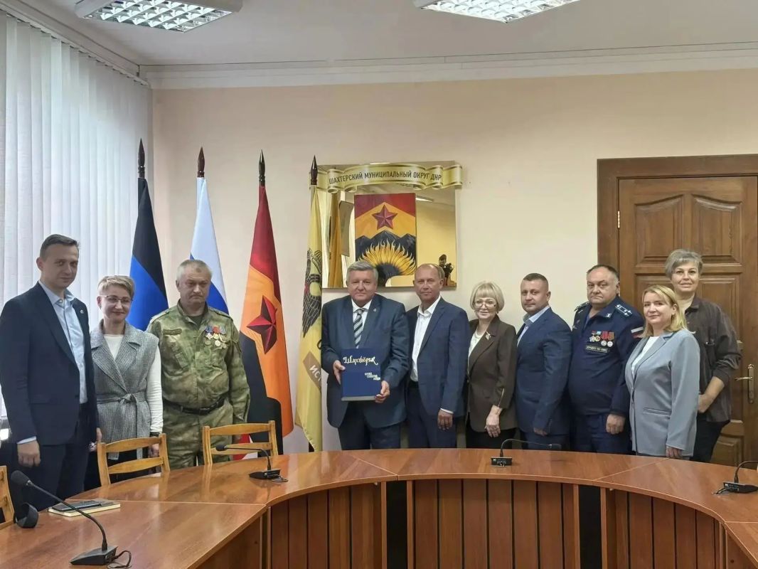 Александр Шатов: В Шахтерском округе открыли Местное отделение Российского военно-исторического общества