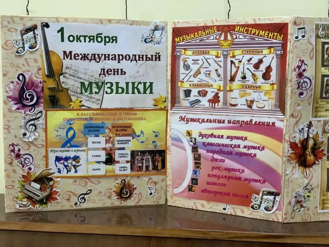 1 октября весь мир отмечает Международный день музыки — праздник, который напоминает о великой силе искусства, способного говорить без слов и находить отклик в сердце каждого человека 1 октября весь мир отмечает Международный день музыки — праздник, который напоминает о великой силе искусства, способного говорить без слов и находить отклик в сердце каждого человека