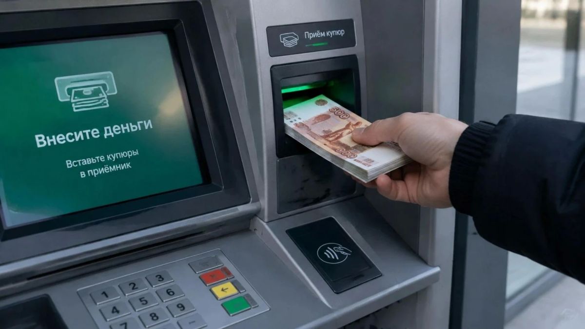 С 1 октября внести наличные на банковский счет можно в любом банкомате: есть нюансы