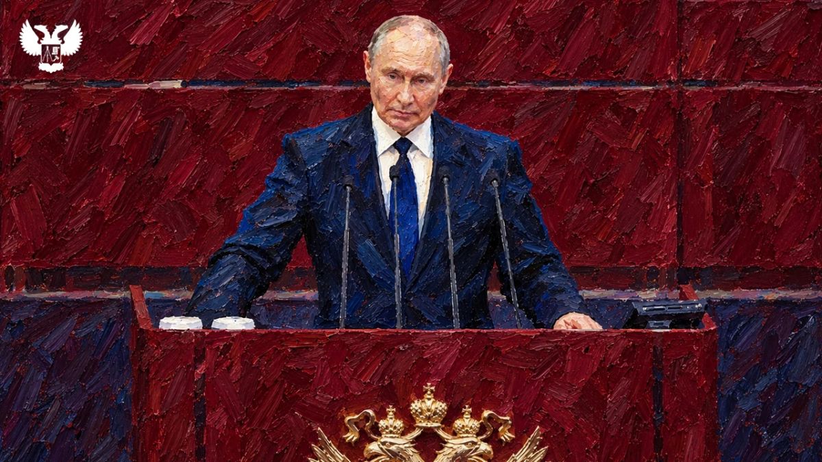 Владимир Путин выступил на первом заседании ГД РФ