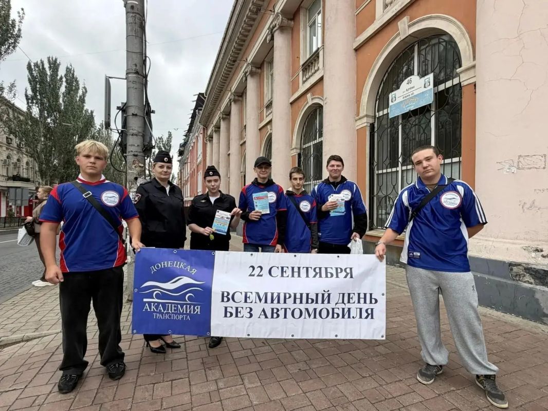 В ДНР свыше 32 тысяч человек приняли участие в мероприятиях по безопасности дорожного движения