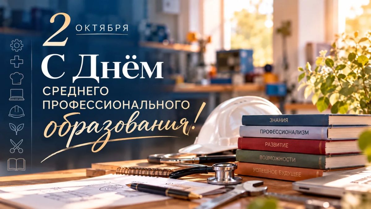 Лариса Толстыкина: Сегодня мы отмечаем День среднего профессионального образования — праздник студентов и выпускников колледжей и техникумов, мастеров производственного обучения и педагогов