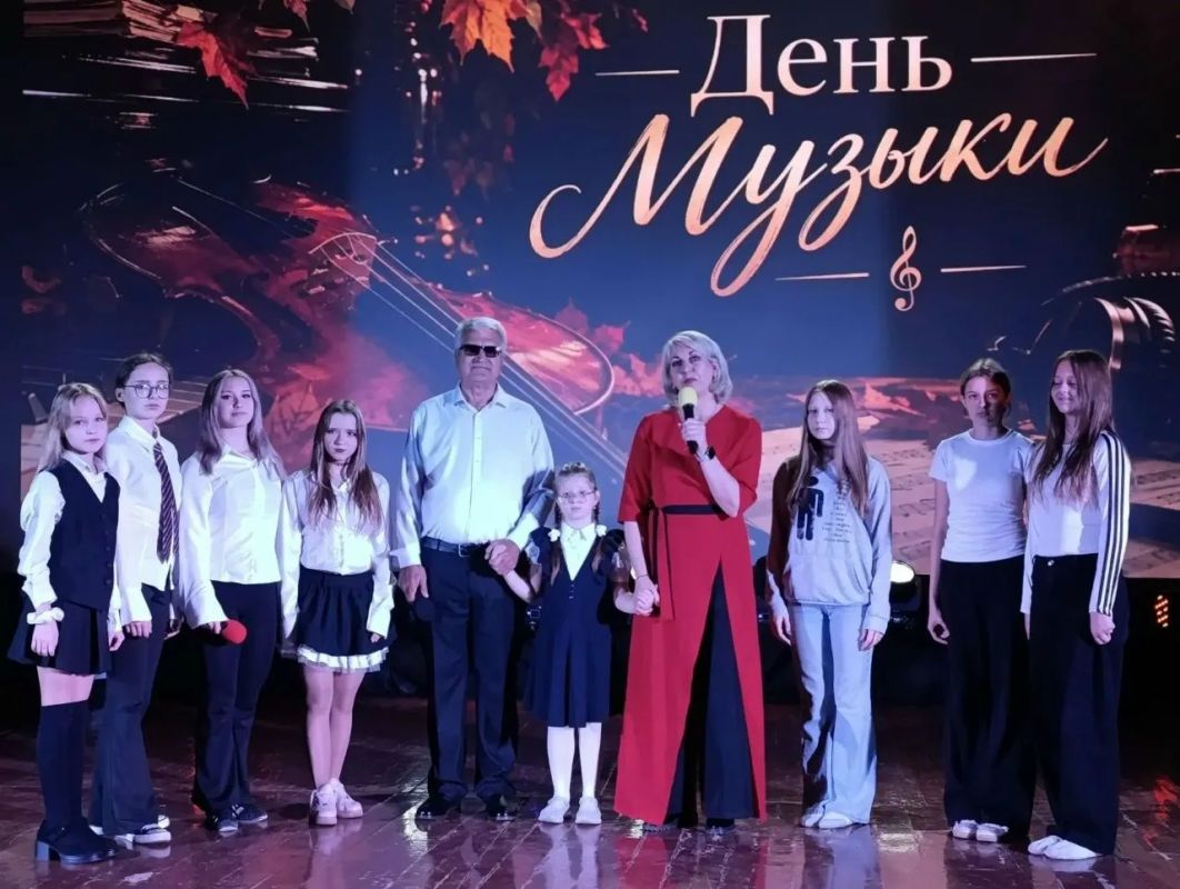В Снежном отметили Международный день музыки