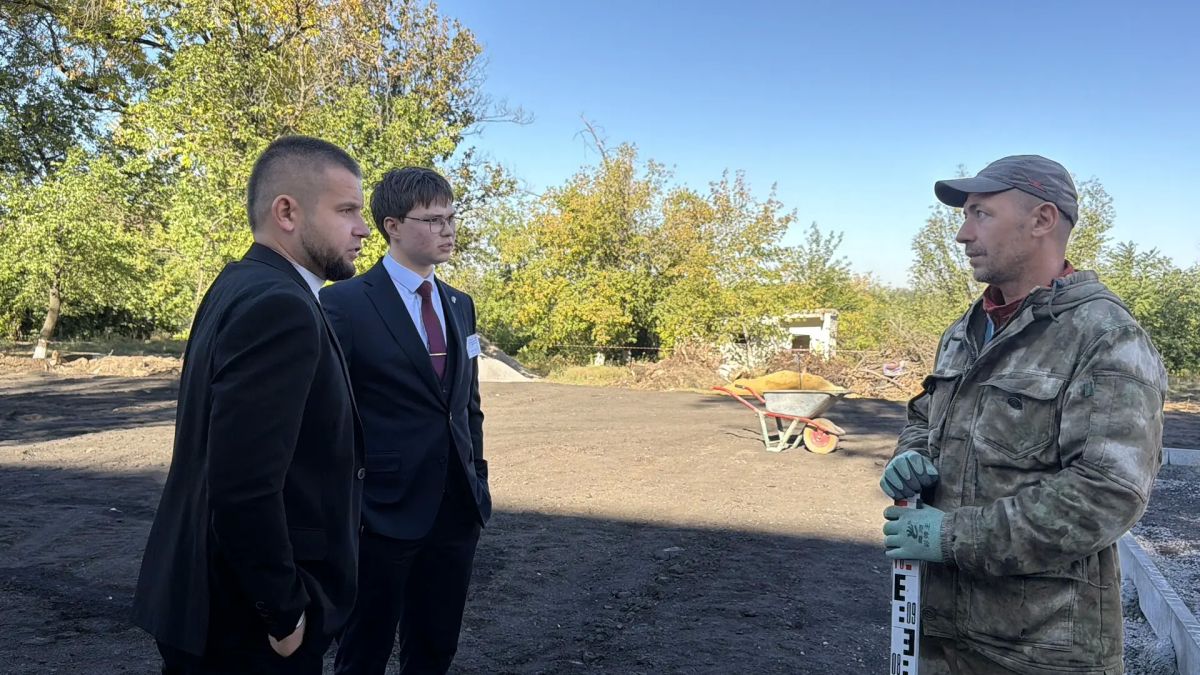 Наталья Великодная: Наш юный глава выехал на стройку Наталья Великодная: Наш юный глава выехал на стройку