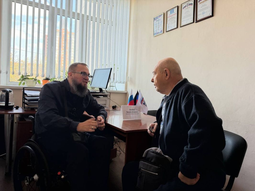Работа с обращениями граждан: депутат Народного Совета ДНР Ярослав Лисобей провел очередной прием Работа с обращениями граждан: депутат Народного Совета ДНР Ярослав Лисобей провел очередной прием