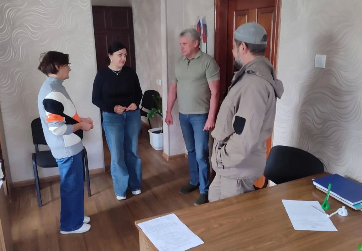 Андрей Луняка, депутат муниципального совета, провел встречу с сотрудниками ООО "Агросервис"