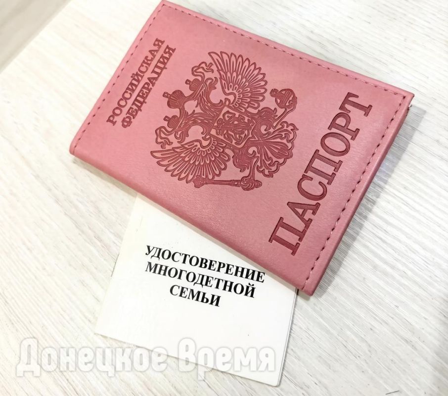 Необходимо заменить до конца года: старые удостоверения многодетных в ДНР утратят силу 1 января 2027 года