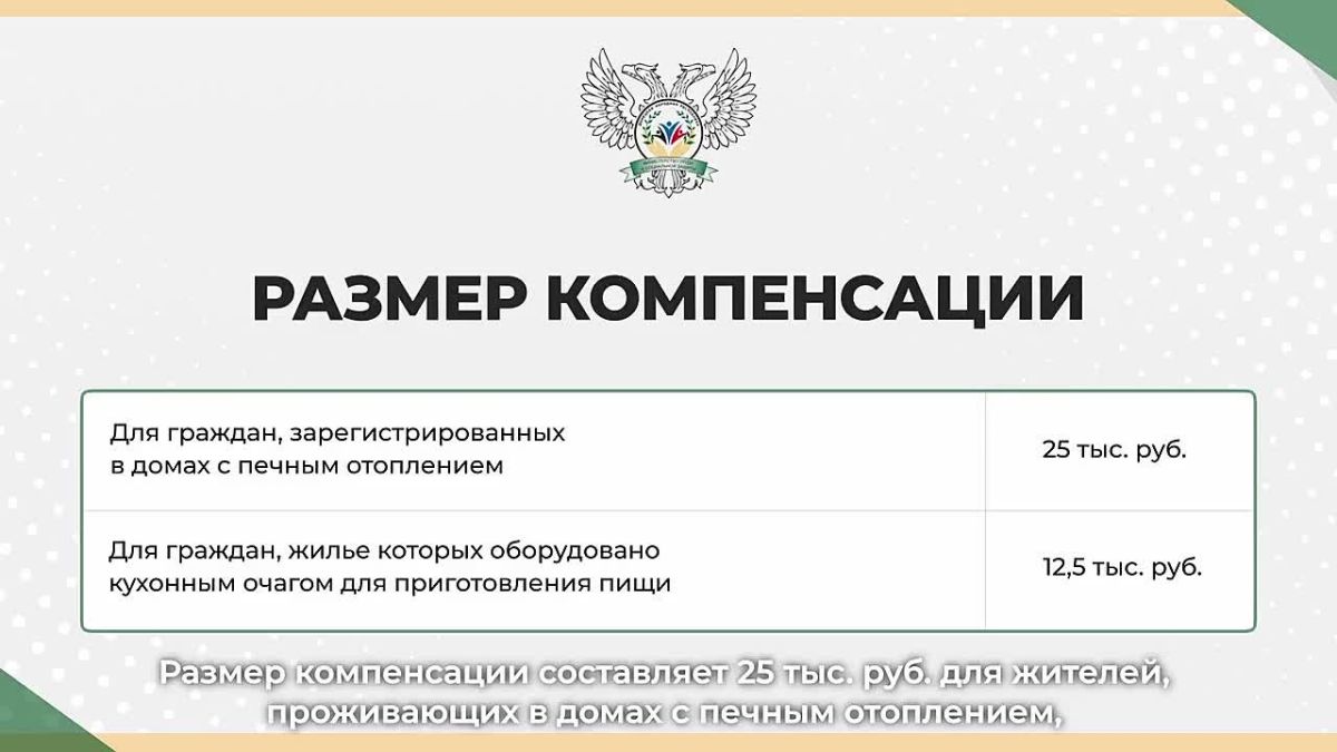 В ДНР можно оформить компенсацию на покупку угля