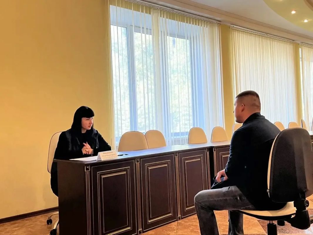 Заместитель главы муниципального образования городского округа Харцызск Юлия Михайленко провела прием граждан по личным вопросам
