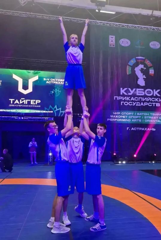 Команда Донецкой Народной Республики успешно выступила на Чемпионате и Первенстве Южного федерального округа по чир спорту и на фестивале чир спорта «Звёзды Каспия» (г. Астрахань) Команда Донецкой Народной Республики успешно выступила на Чемпионате и Первенстве Южного федерального округа по чир спорту и на фестивале чир спорта «Звёзды Каспия» (г. Астрахань)